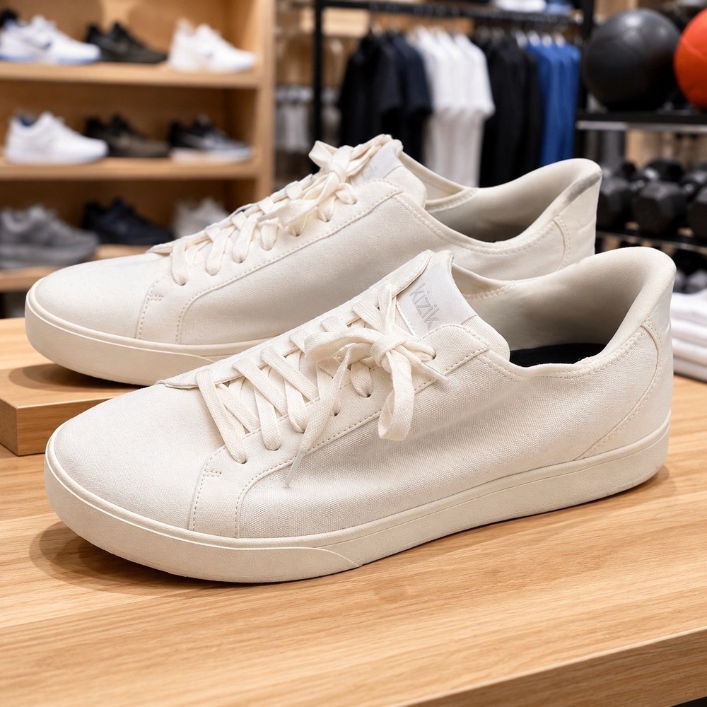 Kizik Irvine Sneakers Shoes White Capsule Comfort Everyday Unisex M12 W13.5